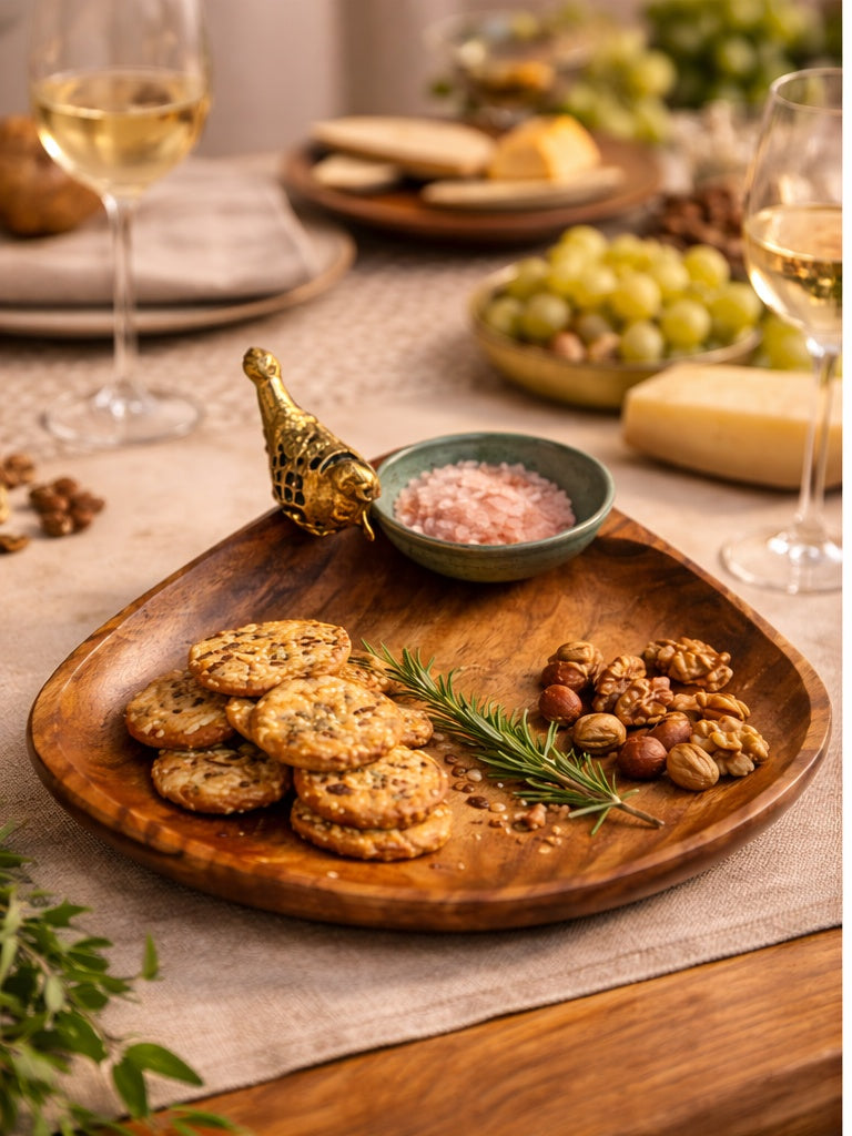 Platter with Dip- Bowl