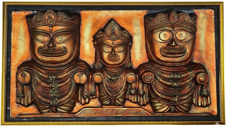 Lord Jagannath in Bronze Finish
